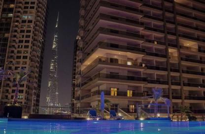 Apartment - Studio - 1 Bathroom for rent in Elite Downtown Residence 1 - Elite Downtown Residence - Downtown Dubai - Dubai