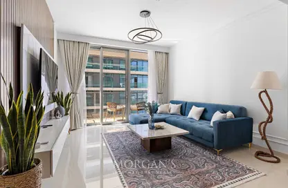 Apartment - 2 Bedrooms - 2 Bathrooms for rent in Beach Isle Tower 1 - Beach Isle - Emaar Beachfront - Dubai Harbour - Dubai