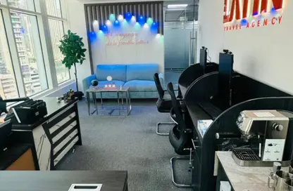 Business Centre - Studio - 1 Bathroom for rent in Clover Bay Tower - Business Bay - Dubai