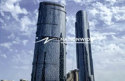 Apartment - 2 Bedrooms - 2 Bathrooms for sale in Sun Tower - Shams Abu Dhabi - Al Reem Island - Abu Dhabi