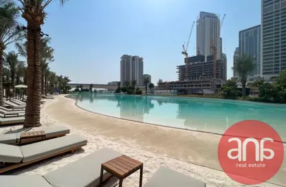 شقة - 3 غرف نوم - 4 حمامات للايجار في سمر في كريك بيتش مبنى 3 - صيف - جريك بيتش - مرسى خور دبي - دبي