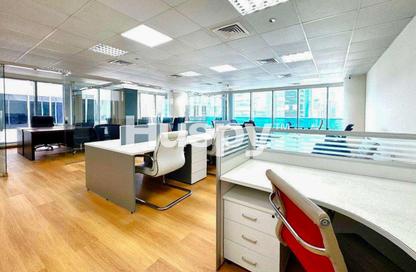 Office Space - Studio - 1 Bathroom for rent in Opal Tower Marina - Dubai Marina - Dubai