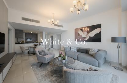 Apartment - 2 - 3 for rent in Damac Heights - Dubai Marina - Dubai