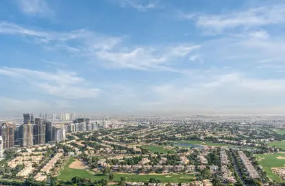 دوبلكس - غرفة نوم - 2 حمامات للايجار في قرية جميرا الدائرية - دبي