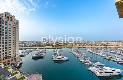 Apartment - 2 Bedrooms - 3 Bathrooms for rent in Marina Residences 1 - Marina Residences - Palm Jumeirah - Dubai