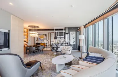 Apartment - 2 Bedrooms - 3 Bathrooms for rent in One Za'abeel Tower - Zabeel 1 - Zabeel - Dubai