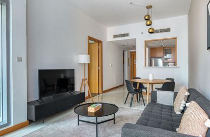 Apartment - 1 - 1 for rent in Iris Blue - Dubai Marina - Dubai