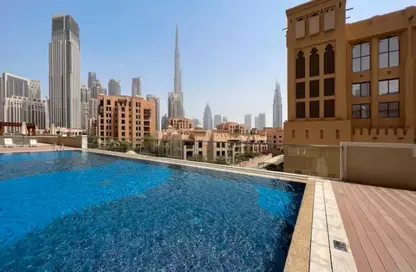 Apartment - 1 Bedroom - 2 Bathrooms for rent in Bellevue Towers - Downtown Dubai - Dubai