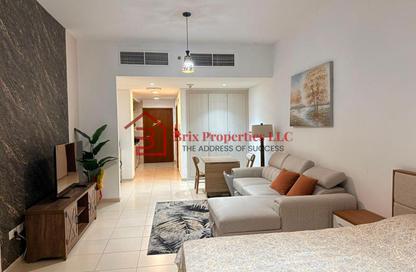 Apartment - Studio - 1 Bathroom for rent in Ajman One Towers - Al Sawan - Ajman