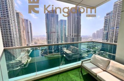 شقة - غرفة نوم - 2 حمامات للايجار في إقامة إم بي إل - (JLT) مجمع K - أبراج بحيرات الجميرا - دبي