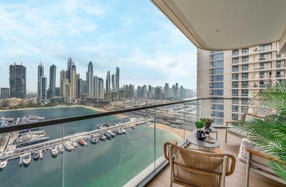 Apartment - 4 Bedrooms - 3 Bathrooms for rent in Marina Vista Tower 2 - Marina Vista - EMAAR Beachfront - Dubai Harbour - Dubai