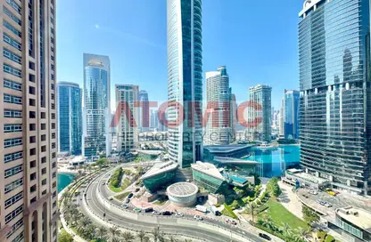 شقة - غرفة نوم - 2 حمامات للايجار في برج بونينجتون - (JLT) مجمع J - أبراج بحيرات الجميرا - دبي
