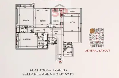 Apartment - 3 Bedrooms - 5 Bathrooms for sale in Al Teneiji Tower - Al Mamzar - Sharjah - Sharjah Apartment - 3 Bedrooms - 5 Bathrooms for sale in Al Teneiji Tower - Al Mamzar - Sharjah - Sharjah