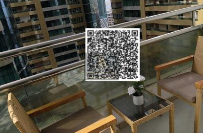 Apartment - Studio - 1 Bathroom for rent in Horizon Towers - Ajman Downtown - Ajman