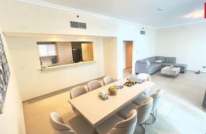 Apartment - 2 - 2 for rent in Al Bateen Residences - Jumeirah Beach Residence - Dubai