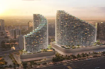 Apartment - 1 Bedroom - 2 Bathrooms for sale in Binghatti Skyflame 1 - Binghatti Skyflame - Majan - Dubai Land - Dubai