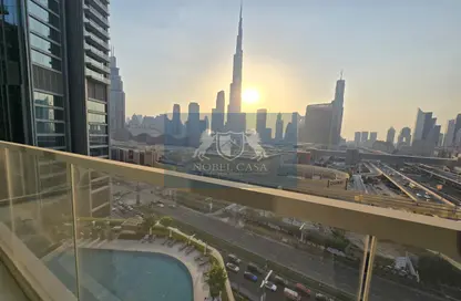 شقة - 3 غرف نوم - 4 حمامات للايجار في برج فيدا دبي مول 1 - فيدا ريزيدنس دبي مول - وسط مدينة دبي - دبي