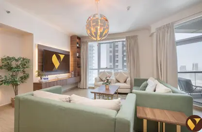 شقة - 2 غرف نوم - 2 حمامات للايجار في ذا تورش - دبي مارينا - دبي