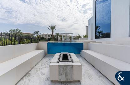 Villa - 5 Bedrooms - 6 Bathrooms for rent in Entertainment Foyer - Islamic Clusters - Jumeirah Islands - Dubai