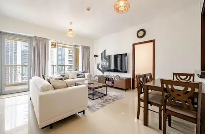 شقة - غرفة نوم - 1 حمام للايجار في 29-1 برج بوليفارد - برج بوليفارد 29 - وسط مدينة دبي - دبي