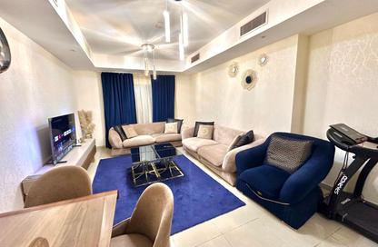 Apartment - 1 Bedroom - 2 Bathrooms for rent in Beach Tower 2 - Al Khan Lagoon - Al Khan - Sharjah Apartment - 1 Bedroom - 2 Bathrooms for rent in Beach Tower 2 - Al Khan Lagoon - Al Khan - Sharjah