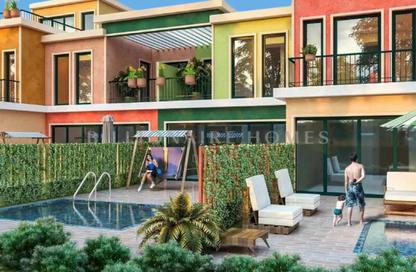 تاون هاوس - 4 غرف نوم - 3 حمامات للبيع في بورتفينو - داماك لاجونز - دبي