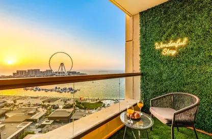 Apartment - 4 Bedrooms - 3 Bathrooms for rent in Rimal 2 - Rimal - Jumeirah Beach Residence - Dubai