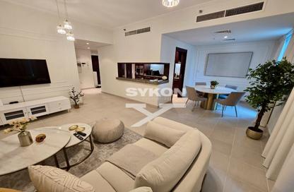 Apartment - 1 - 2 for rent in Beauport Tower - Marina Promenade - Dubai Marina - Dubai