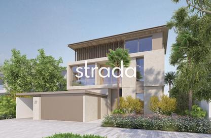 Villa - 5 - 7+ for sale in Beach Collection Frond C - Beach Collection - Palm Jebel Ali - Dubai