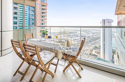 Apartment - 2 Bedrooms - 2 Bathrooms for rent in Ocean Heights - Dubai Marina - Dubai
