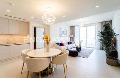 Apartment - 3 Bedrooms - 4 Bathrooms for rent in Beach Mansion Tower 1 - Beach Mansion - Emaar Beachfront - Dubai Harbour - Dubai
