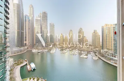 Apartment - 3 Bedrooms - 3 Bathrooms for rent in Marina Tower - Dubai Marina - Dubai