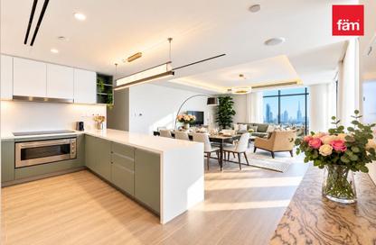Apartment - 3 - 4 for rent in Castleton - Central Park at City Walk - City Walk - Al Wasl - Dubai