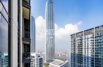 شقة - 2 غرف نوم - 2 حمامات للايجار في جريك رايس تاور 2 - الخور رايز - مرسى خور دبي - دبي