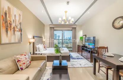 Apartment - Studio - 1 Bathroom for rent in Elite Downtown Residence - Downtown Dubai - Dubai