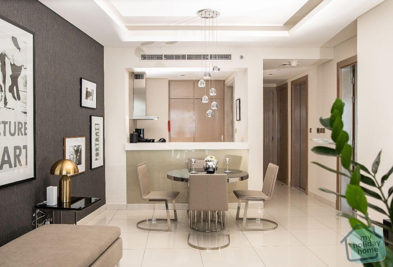 Luxe High-Floor 1BR| Burj Khalifa View| Discounted photo 7