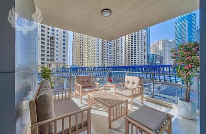 Apartment - 2 - 2 for rent in Al Sahab 2 - Al Sahab - Dubai Marina - Dubai