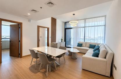 Apartment - 1 - 2 for rent in Celia Heights - Majan - Dubai