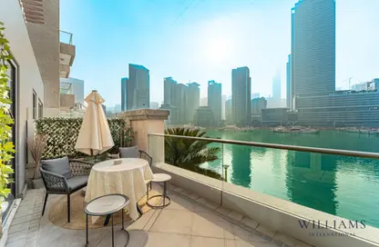 Apartment - 1 Bedroom - 2 Bathrooms for sale in Beauport Tower - Marina Promenade - Dubai Marina - Dubai