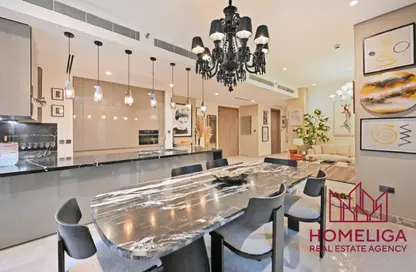 Duplex - 3 Bedrooms - 4 Bathrooms for rent in Peninsula Five - Peninsula - Business Bay - Dubai