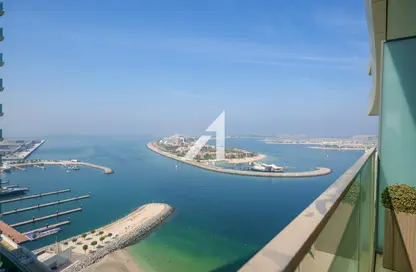 شقة - غرفة نوم - 1 حمام للايجار في برج Beach Vista 2 - بيتش فيستا - إعمار بيتشفرونت - دبي هاربور - دبي