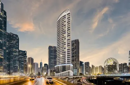 Apartment - 2 Bedrooms - 3 Bathrooms for sale in Tower C1 - Ajman Pearl Towers - Ajman Downtown - Ajman