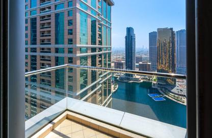 Apartment - 2 Bedrooms - 1 Bathroom for rent in Global Lake View - JLT Cluster E - Jumeirah Lake Towers - Dubai
