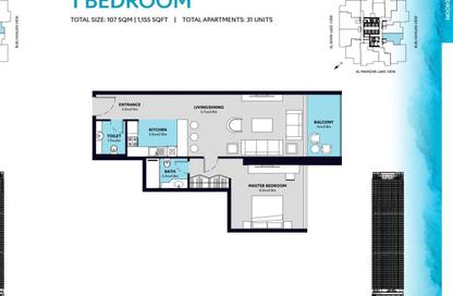 Apartment - 1 - 2 for sale in Al Mamzar - Al Mamzar - Sharjah - Sharjah