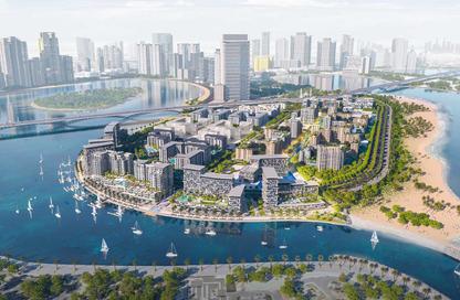 Apartment - Studio - 1 for rent in Indigo Beach Residence - Maryam Island - Al Khan - Sharjah