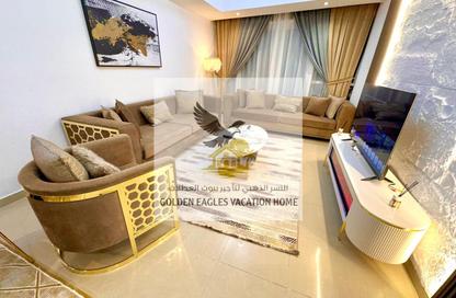 Apartment - 3 Bedrooms - 2 Bathrooms for rent in Beach Tower 2 - Al Khan Lagoon - Al Khan - Sharjah Apartment - 3 Bedrooms - 2 Bathrooms for rent in Beach Tower 2 - Al Khan Lagoon - Al Khan - Sharjah