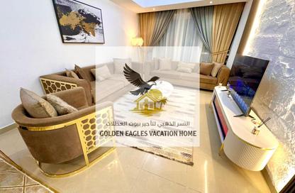 Apartment - 3 Bedrooms - 2 Bathrooms for rent in Beach Tower 2 - Al Khan Lagoon - Al Khan - Sharjah Apartment - 3 Bedrooms - 2 Bathrooms for rent in Beach Tower 2 - Al Khan Lagoon - Al Khan - Sharjah
