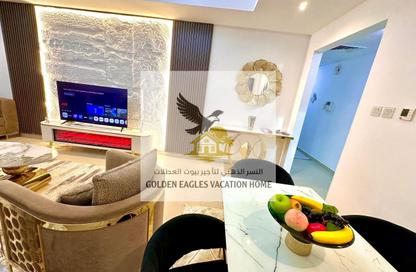 Apartment - 3 Bedrooms - 2 Bathrooms for rent in Beach Tower 2 - Al Khan Lagoon - Al Khan - Sharjah Apartment - 3 Bedrooms - 2 Bathrooms for rent in Beach Tower 2 - Al Khan Lagoon - Al Khan - Sharjah