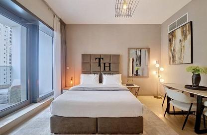 Apartment - Studio - 1 Bathroom for rent in Sparkle Tower 2 - Sparkle Towers - Dubai Marina - Dubai