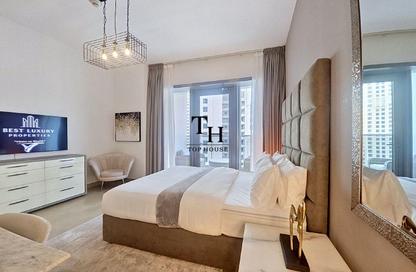Apartment - Studio - 1 Bathroom for rent in Sparkle Tower 2 - Sparkle Towers - Dubai Marina - Dubai